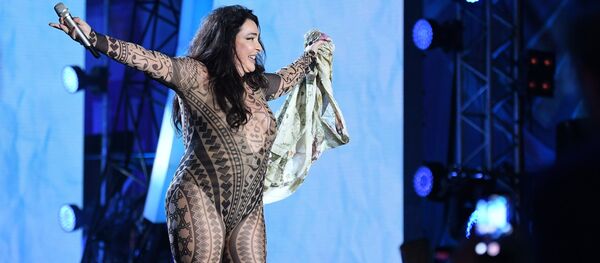 Певица Лолита Милявская на международном музыкальном фестивале ЖАРА в Баку. - Sputnik Молдова