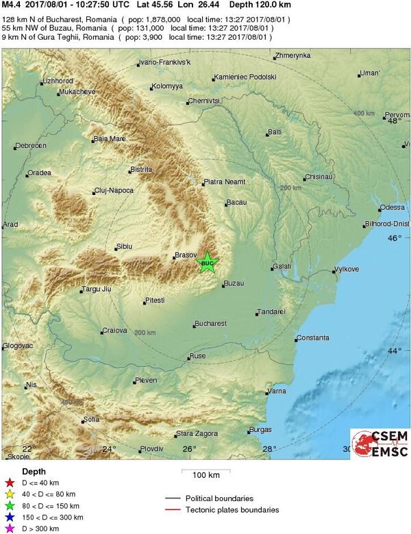 Cutremur în România - Sputnik Moldova