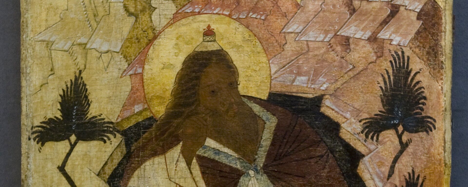 Икона Пророк Илья в пустыне (XV в.) - Sputnik Moldova, 1920, 02.08.2021