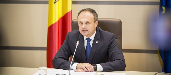 Председатель Парламента Андриан Канду Председатель Парламента Андриан Канду - Sputnik Молдова