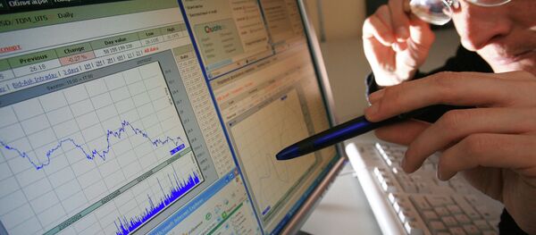 График состояния финансового рынка. Архивное фото - Sputnik Moldova