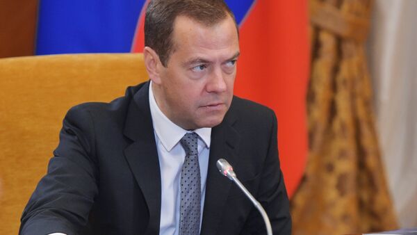 Prime Minister Dmitry Medvedev at Skolkovo Foundation Board of Trustees meeting - Sputnik Moldova-România