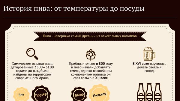История пива: от температуры до посуды - Sputnik Молдова