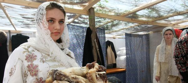 Конкурс Ярмарка традиций на главной площади столицы Чечни - Sputnik Молдова