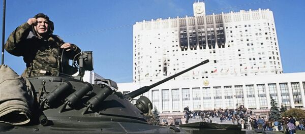 Во время штурма Белого дома - Sputnik Молдова