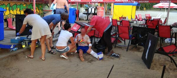 Стрельба на пляже «Дублянщина» в Полтаве - Sputnik Moldova