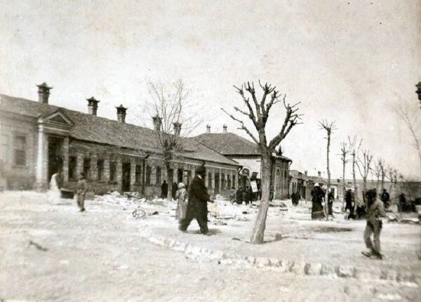 Улица Льва Толстого в Кишиневе, старинное фото - Sputnik Молдова