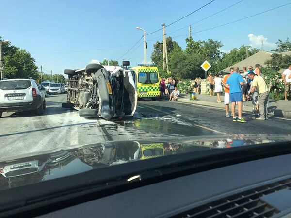 Accident rutier în satul Peresecina, Orhei  - Sputnik Moldova