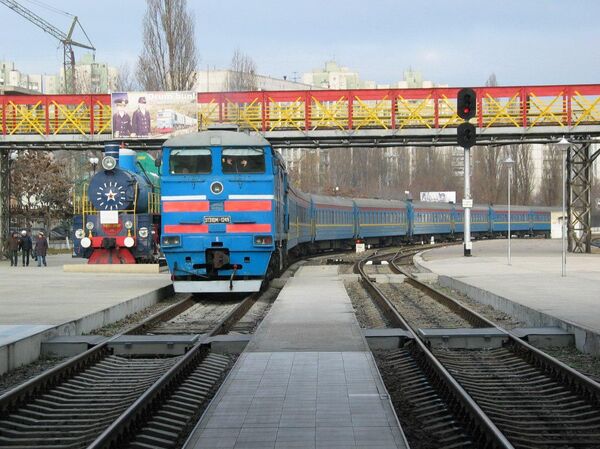 Tren Chișinău - Sputnik Moldova-România