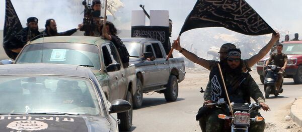 Fighters from Al-Qaeda's Syrian affiliate Al-Nusra Front - Sputnik Moldova-România