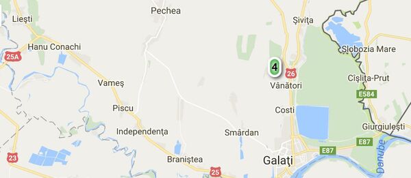 Cutremur Galați - Sputnik Moldova-România