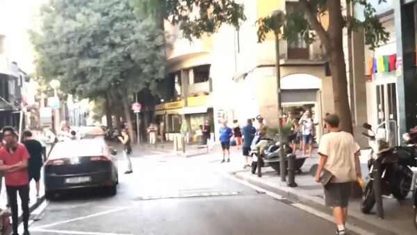 O furgonetă a intrat în mulțime la Barcelona - Sputnik Moldova-România