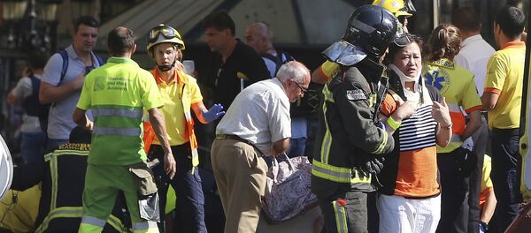 Пострадавшие в теракте 17 августа 2017 года в Барселоне Пострадавшие в теракте 17 августа 2017 года в Барселоне - Sputnik Молдова