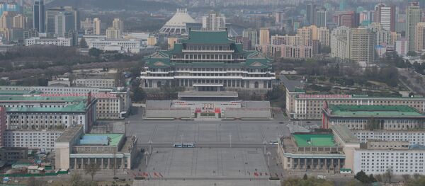 Vedere spre piața Kim Ir-sen - Sputnik Moldova-România