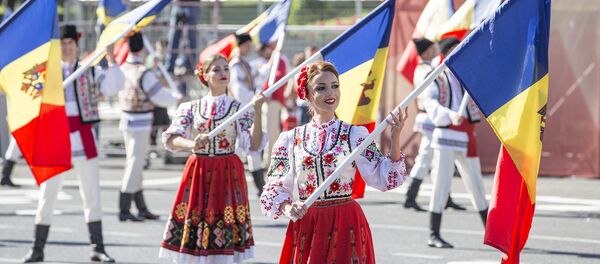 парад в Кишиневе, 25 лет независимости - Sputnik Moldova