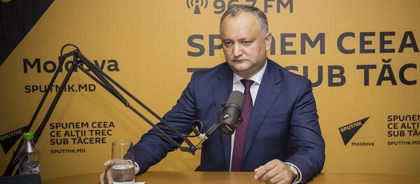 Президент Игорь Додон - Sputnik Молдова