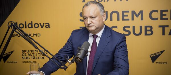 Президент Игорь Додон - Sputnik Молдова