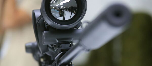 Снайперская винтовка модернизированная СВ-98 на выставке в рамках международного военно-технического форума Армия-2017 - Sputnik Молдова