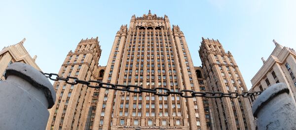 The Russian Ministry of Foreign Affairs on Smolenskaya-Sennaya Square in Moscow - Sputnik Moldova