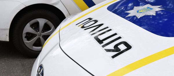 Сотрудники Украинской полиции в Киеве - Sputnik Молдова