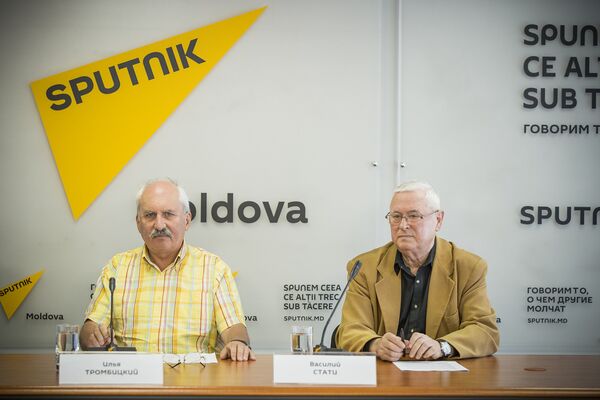 Илья Тромбицкий и Василий Стати - Sputnik Молдова