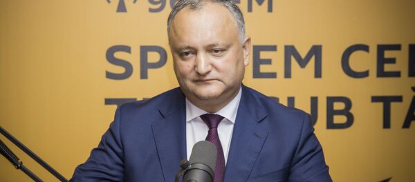 Igor Dodon Igor Dodon - Sputnik Молдова