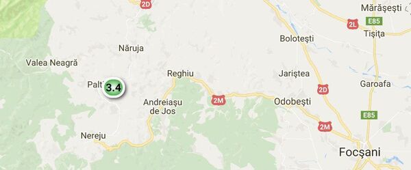 Epicentrul cutremurului Epicentrul cutremurului - Sputnik Moldova-România