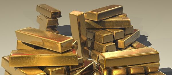 Gold ingots - Sputnik Moldova-România
