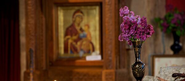 В монастыре Джвари - Sputnik Молдова