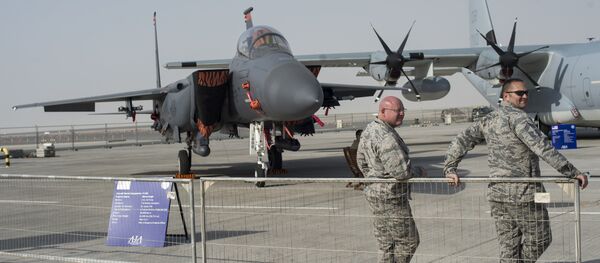 Истребитель F-15E ВВС США - Sputnik Молдова