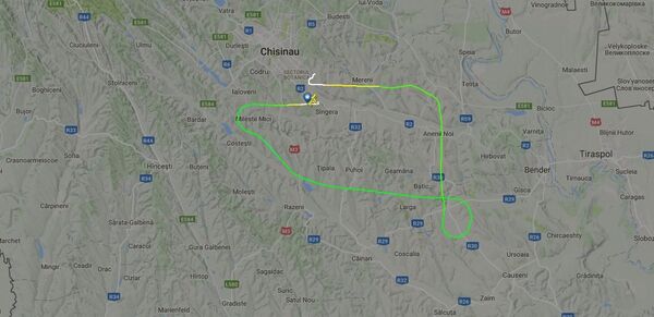 Повторное возвращение самолета Кишинев-Милан в столицу Молдовы Повторное возвращение самолета Кишинев-Милан в столицу Молдовы - Sputnik Молдова