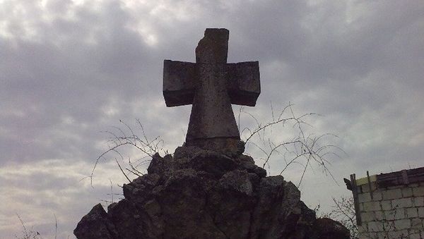 Старинный склеп на Петриканском кладбище, Кишинев Старинный склеп на Петриканском кладбище, Кишинев - Sputnik Молдова