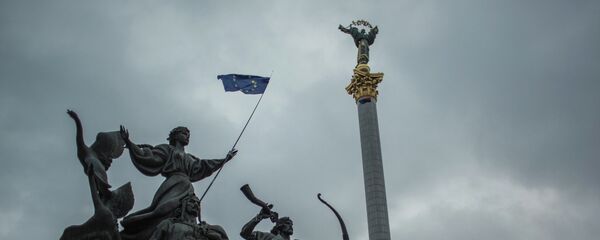 Rally to support Ukraine's integration with Europe on Independence Square, Kiev. (File photo) Rally to support Ukraine's integration with Europe on Independence Square, Kiev. (File photo) - Sputnik Молдова