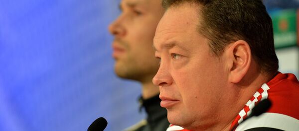 Футбол. Лига Чемпионов. Тренировка ПФК ЦСКА - Sputnik Молдова