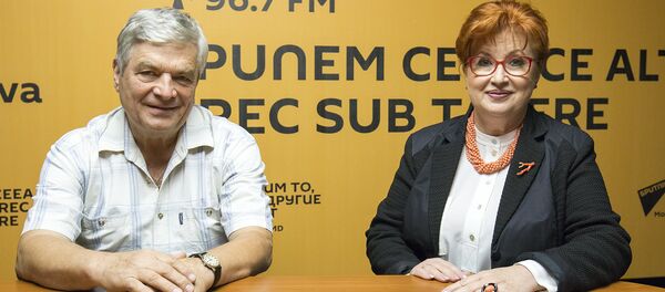 Луминица Друмя и Константин Руснак - Sputnik Молдова