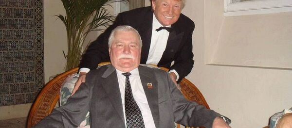 Lech Walesa și Donald Trump - Sputnik Moldova