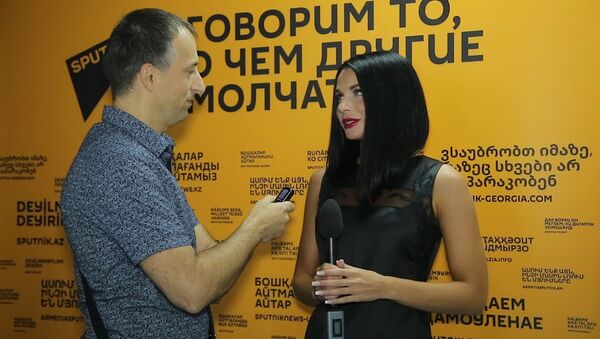 Анна Неделько - специальный корреспондент Sputnik на шоу Ты супер! Танцы - Sputnik Молдова