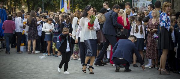 Первый звонок - Sputnik Moldova-România