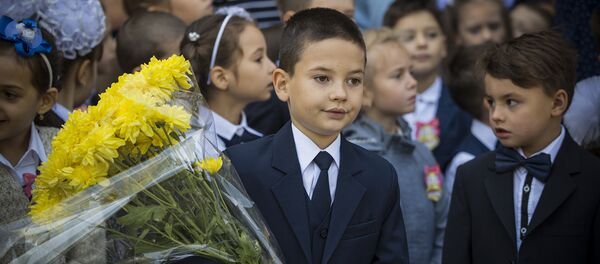 Первый звонок - Sputnik Moldova-România