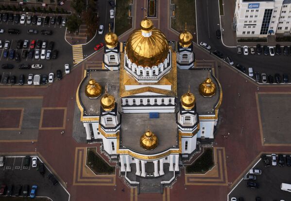 Кафедральный собор святого Федора Ушакова в Саранске - Sputnik Молдова