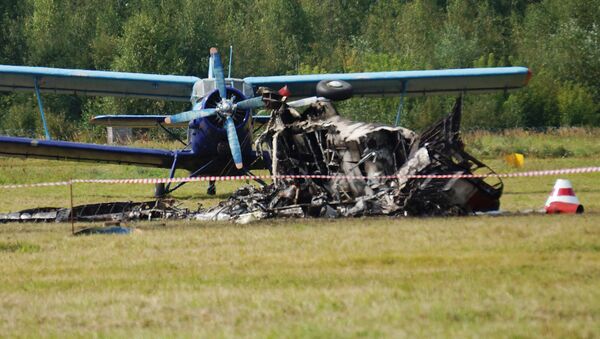 В Балашихе на авиашоу разбился самолет - Sputnik Молдова