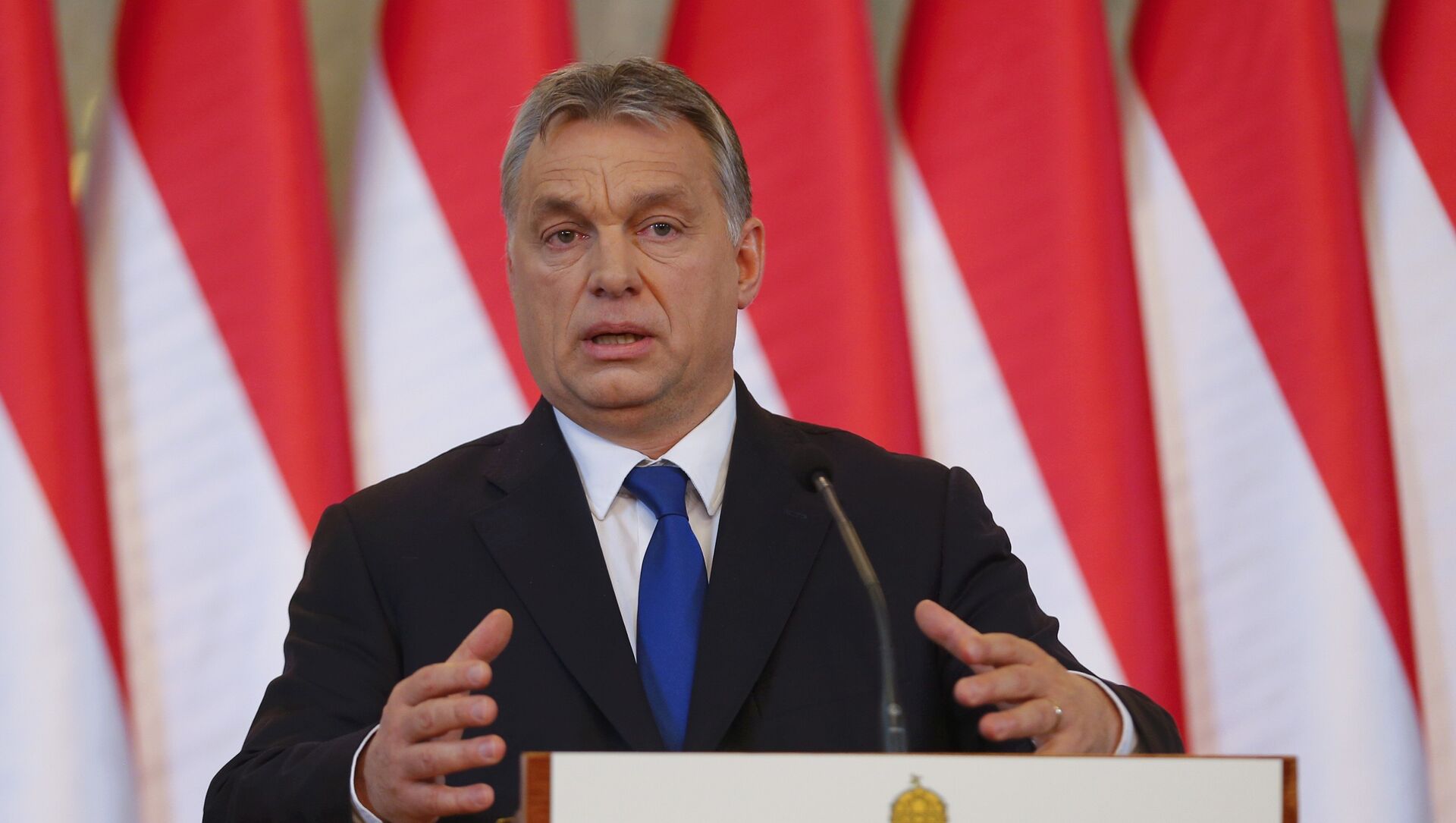 Ungarns Regierungschef Viktor Orban - Sputnik Moldova-România, 1920, 09.03.2021