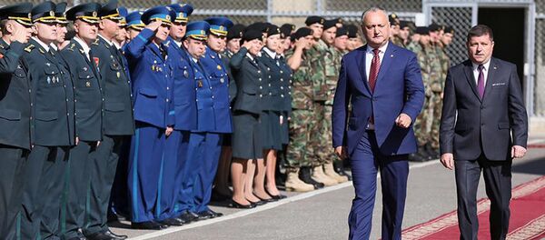 Игорь Додон и Георге Галбура - Sputnik Молдова