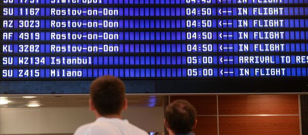 Men at Moscow's Sheremetyevo Airport - Sputnik Moldova-România