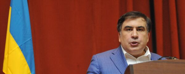 Лидер Движения новых сил, бывший глава Одесской области Михаил Саакашвили, фото из архива - Sputnik Молдова