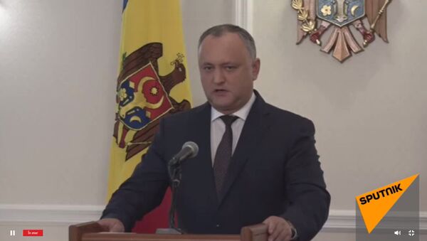 LIVE: Briefingul președintelui Republicii Moldova, Igor Dodon - Sputnik Moldova