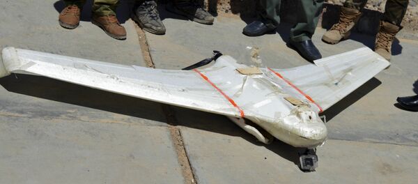 A drone belonging to Islamic State group which was shot down by Iraqi security forces outside Fallujah, 40 miles (65 kilometers) west of Baghdad, Iraq. A drone belonging to Islamic State group which was shot down by Iraqi security forces outside Fallujah, 40 miles (65 kilometers) west of Baghdad, Iraq. - Sputnik Moldova-România