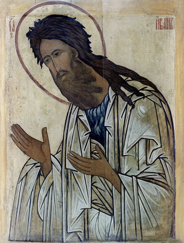 Репродукция иконы Иоанн Предтеча - Sputnik Молдова