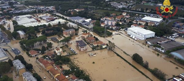 Inundații în Italia - Sputnik Moldova-România