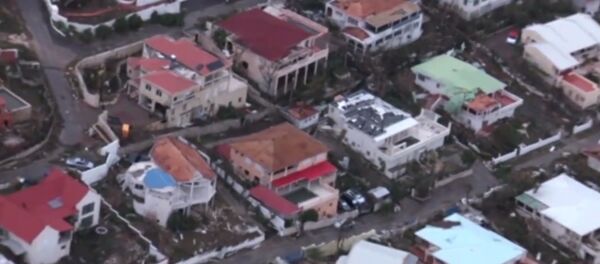 Съемка с вертолета последствий урагана Ирма - Sputnik Молдова